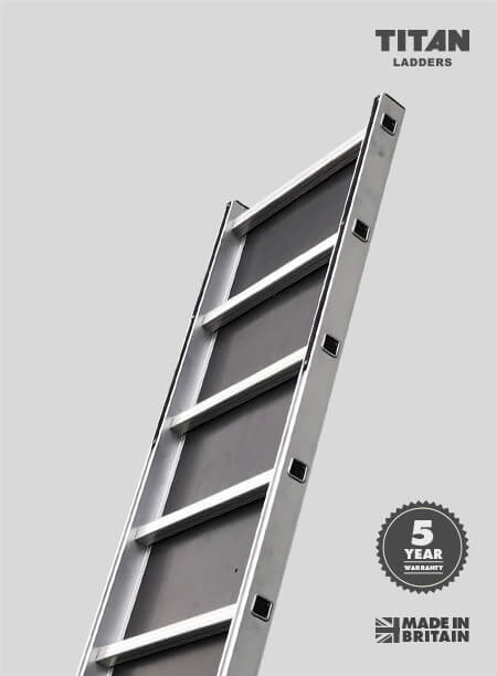 Titan Ladders - Manufacturers of British-made Lightweight Aluminium Handrail Posts for Staging Boards