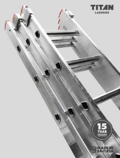 Titan Ladders - Manufacturers of British-made Trojan Industrial Aluminium Ladders with Stabiliser